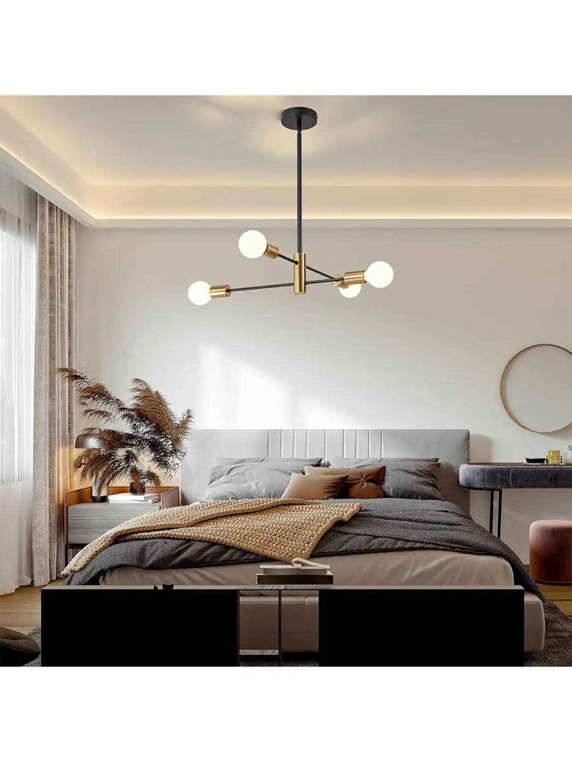 DecorBites™ LED Magic Bean Chandelier for Indoor Lighting