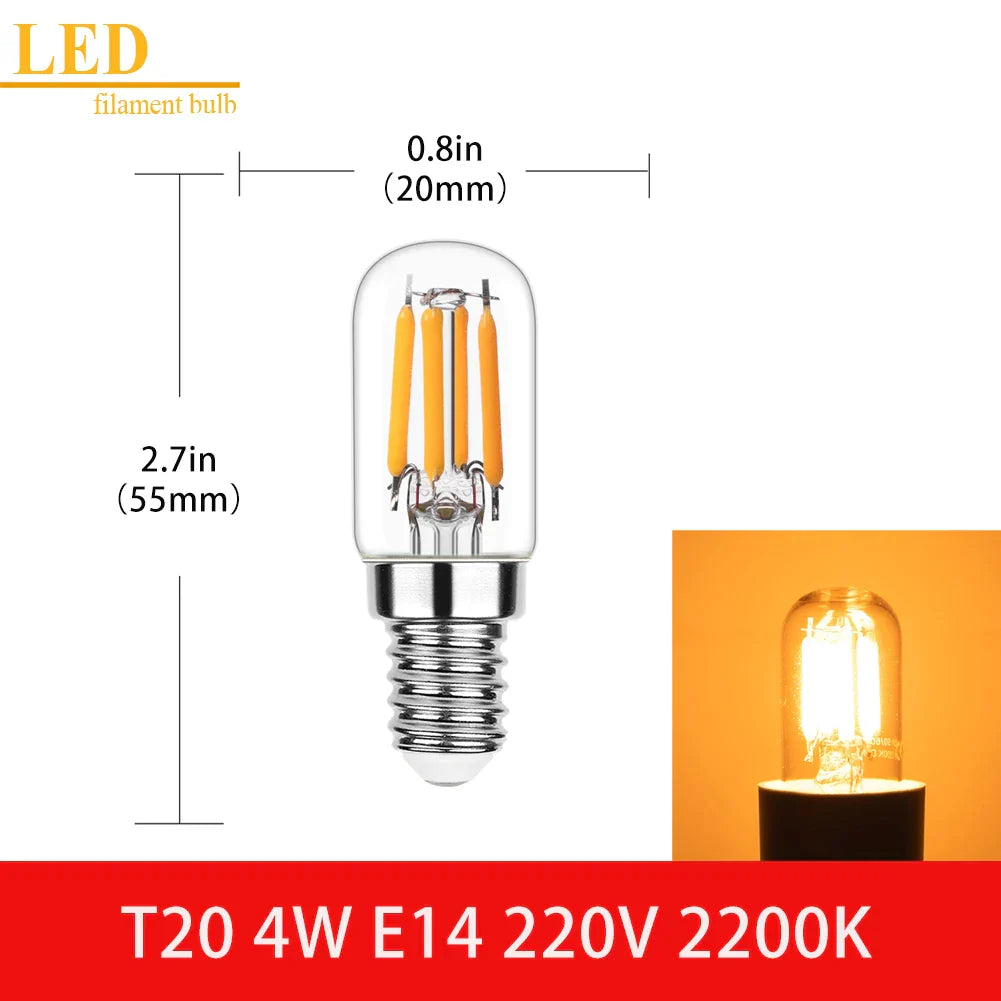 Clear Glass Vintage Bulb