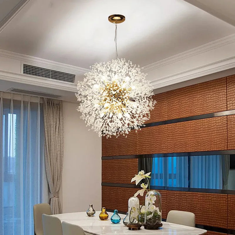 DecorBites™ Dandelion Led Ceiling Chandelier for Home Decor Lighting Fixture