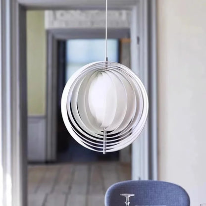 DecorBites™ Designer Moon LED Chandelier Nordic Art Hanging Lights