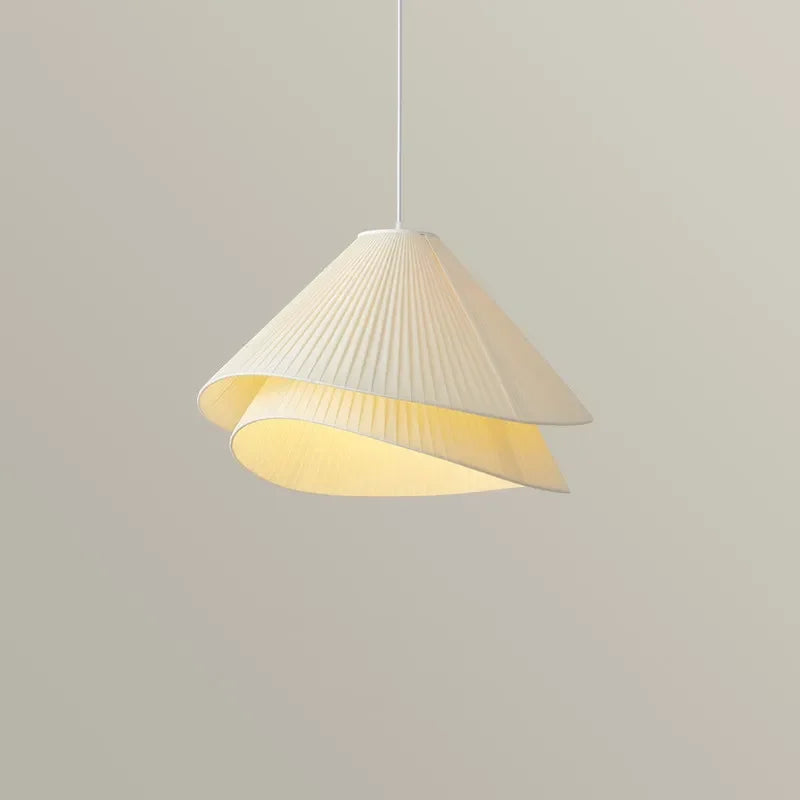 DecorBites™ E27 Fabric Chandelier Modern Bedroom LED Pendant Lights Nordic Decor Hanging Lamp
