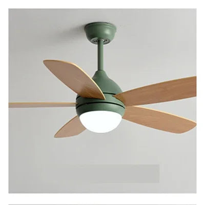 DecorBites™ Kids Ceiling Fan with Light and Remote Control, 3-Speed, 5-Blade Helicopter Design