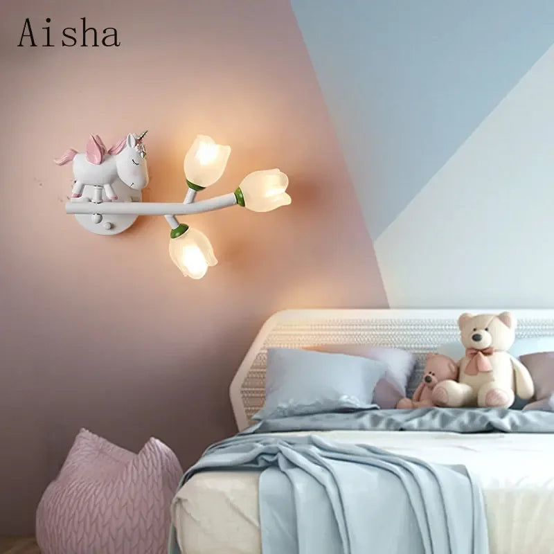 DecorBites™ Kids' Room LED Wall Lamp - Cartoon Nursery Lighting Fixtures