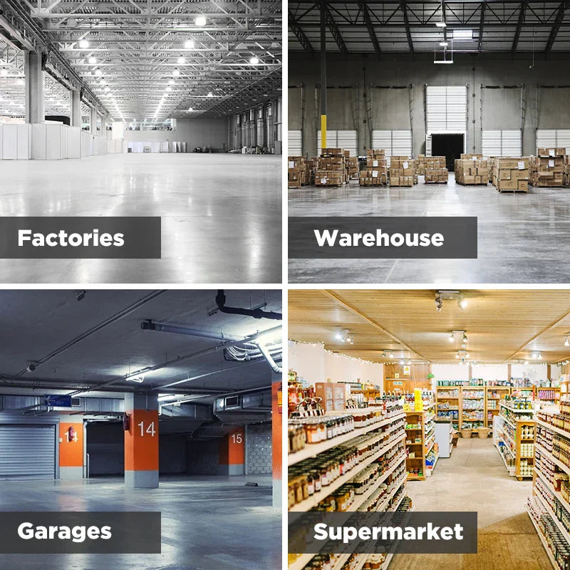 DecorBites™ 220V E27 LED Bulb: High Power 30W-150W LED Light for Garage Warehouse