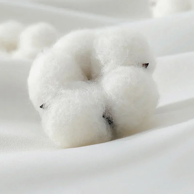 Juego de cama DecorBites™ Cozy Cotton: Funda nórdica de 160 x 210 cm para adultos, cálida y suave.