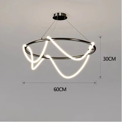Lámpara colgante de manguera larga LED Decorbites™ para comedor, cocina o bar
