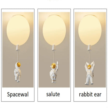 DecorBites™ Astronaut Space Ball Ceiling Lamp for Kids Room or Corridor