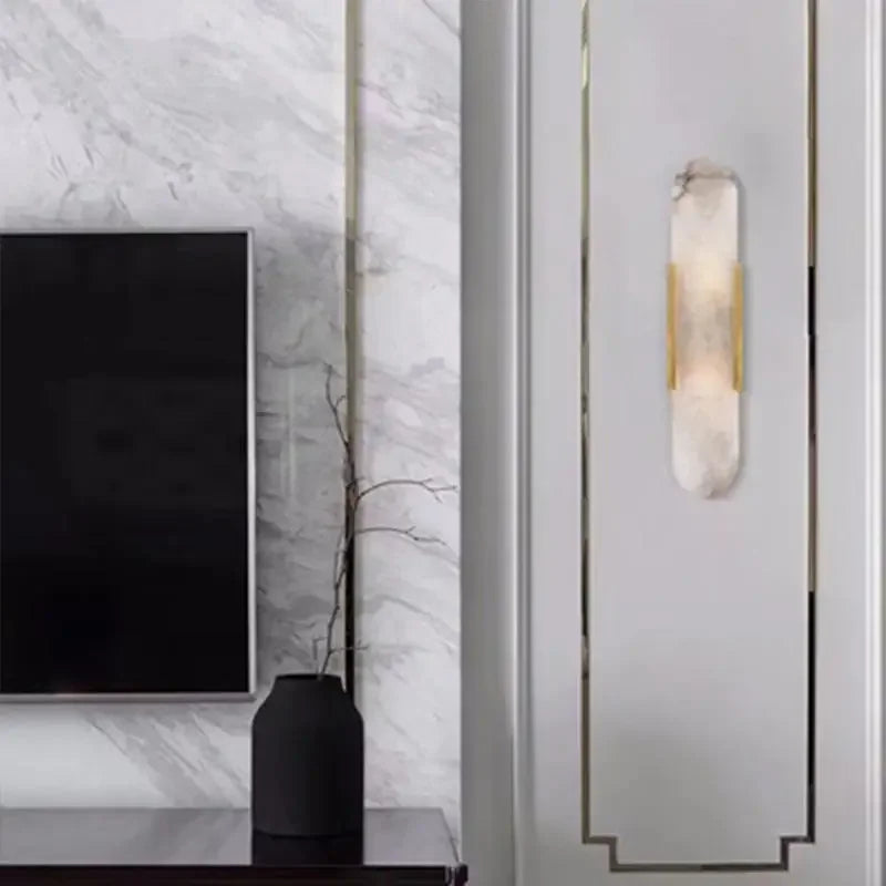Alabaster Marble Pendant Light