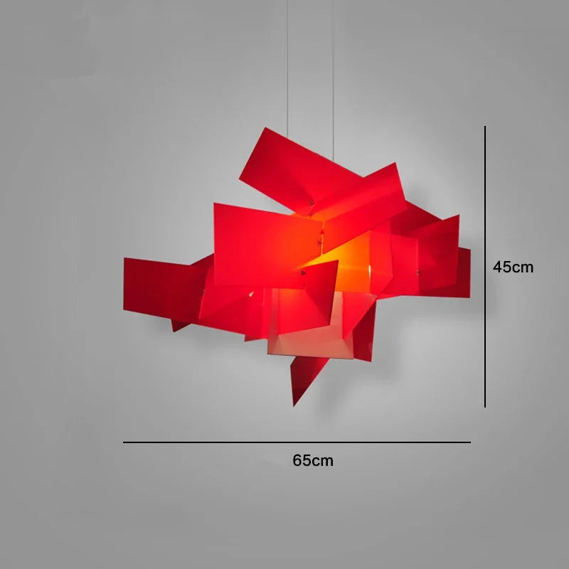 DecorBites™ Big Bang LED Pendant Lamp, Stacking Creative Lights Art Decor, 95cm Diameter