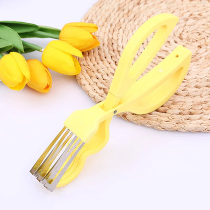 DecorBites™ Kitchen Shears: Multifunctional Food Scissors for Vegetable Salad & Fruit Cutting