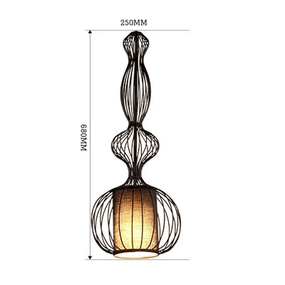 Decorbites™ Vogelkäfig-Kronleuchter Vintage-Industrielle Beleuchtung für Esszimmer im Landhausstil