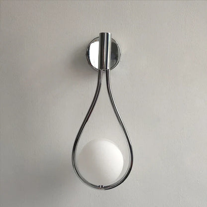 DecorBites™ Brass Glass Ball Wall Light Minimalist Living Room Decor Lighting Fixtures