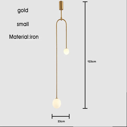 DecorBites™ Black & Gold Minimalist Iron Chandelier - Modern Nordic Design Lighting