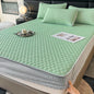 Decobites Cool Summer Bed Mat Set Queen - High-quality Ice Silk Fabric