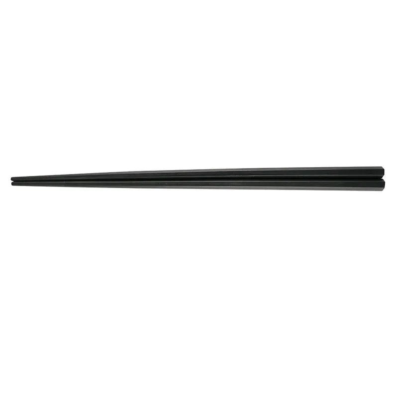DecorBites™ Japanese Style Black Alloy Chopsticks - 10 Pairs | Anti-Slip, Moisture-Proof, High Temperature Tableware
