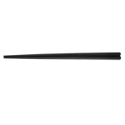 DecorBites™ Japanese Style Black Alloy Chopsticks - 10 Pairs | Anti-Slip, Moisture-Proof, High Temperature Tableware