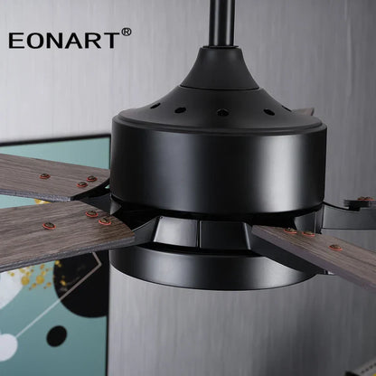 DecorBites™ 76" LED Modern Indoor Ceiling Fan with Remote Control