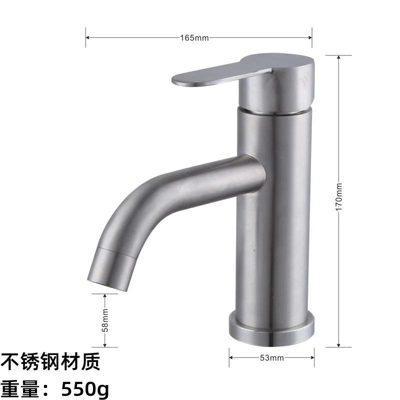 خلاط حوض الحمام DecorBites™ المصنوع من الفولاذ المقاوم للصدأ باللون الأسود للمياه الساخنة والباردة