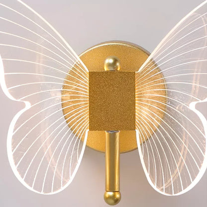 DecorBites™ Butterfly Copper Wall Lamp for Luxury Home Decor