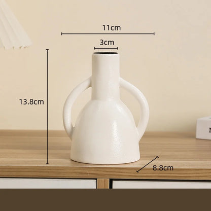 ديكوربايتس™ - زينة حاملات الشموع الخزفية الهندسية - إكسسوارات ديكور المنزل