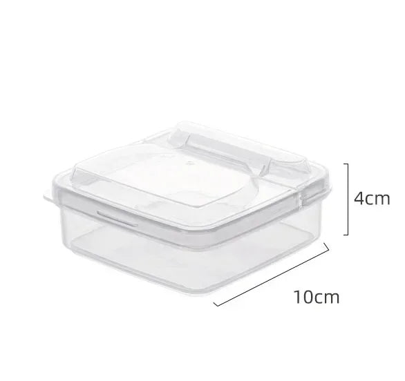 DecorBites™ Japanese Flip-Top Refrigerator Storage Box for Butter, Cheese Slices, and Spices