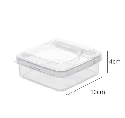 DecorBites™ Japanese Flip-Top Refrigerator Storage Box for Butter, Cheese Slices, and Spices