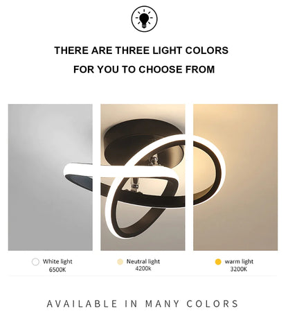 DecorBites™ LED Strip Ceiling Lights: Modern Minimalist Home Decor Lamps for Living Room, Staircase, Balcony