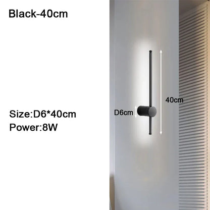 DecorBites™ Dimmable LED Wall Lights 360° Rotatable Indoor Wall Sconce