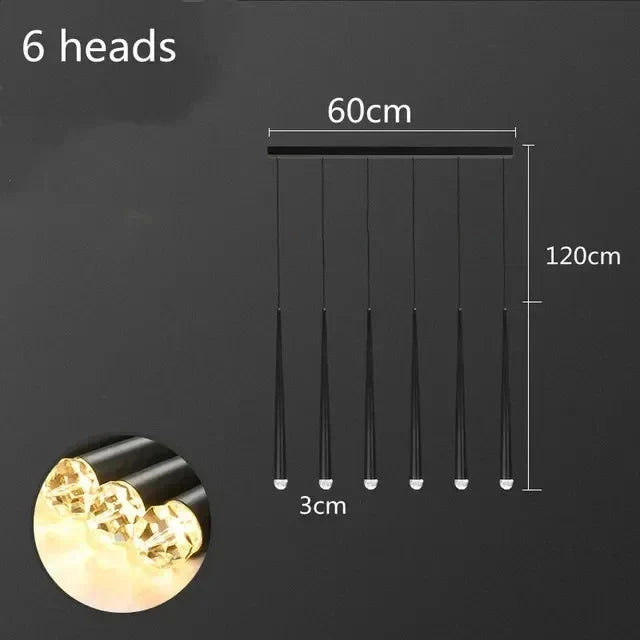 Dimmable LED Ceiling Light 14-Head Round Gold