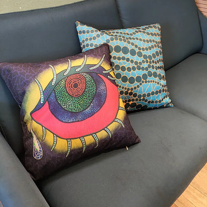 غطاء وسادة قطني بتصميم قرع من DecorBites™ لديكور الأريكة العصري - غطاء سميك وأنيق