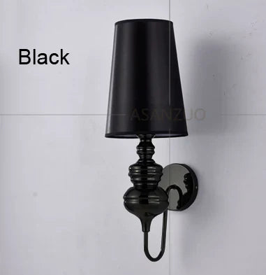 DecorBites™ Guards Wall Lamps: Gold Silver Black White Decor Lighting Fixture for Hotel Home.