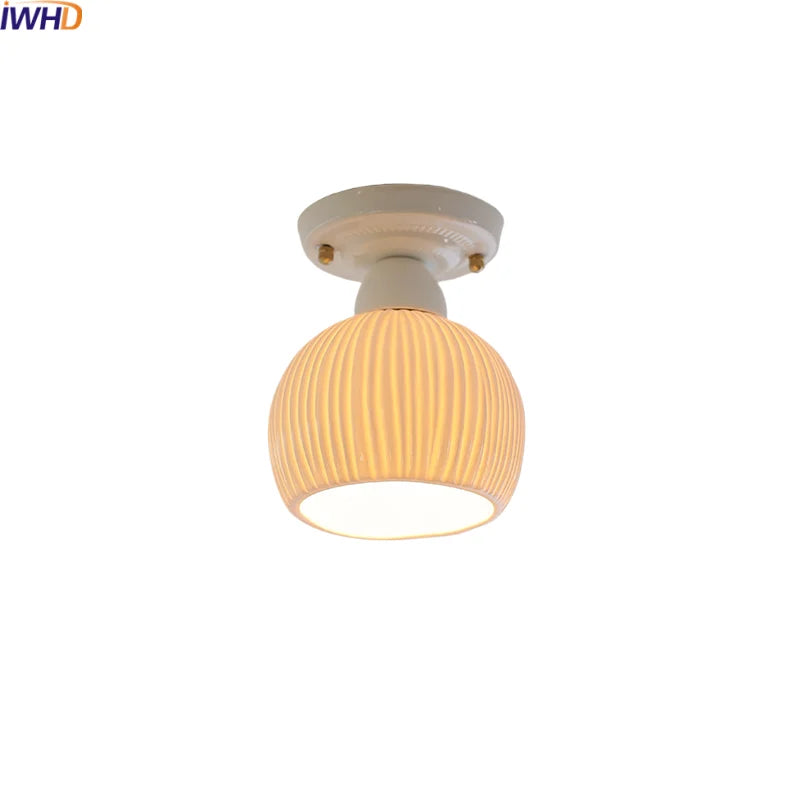 DecorBites™ Ceramic LED Ceiling Light for Modern Home Decor & Lighting