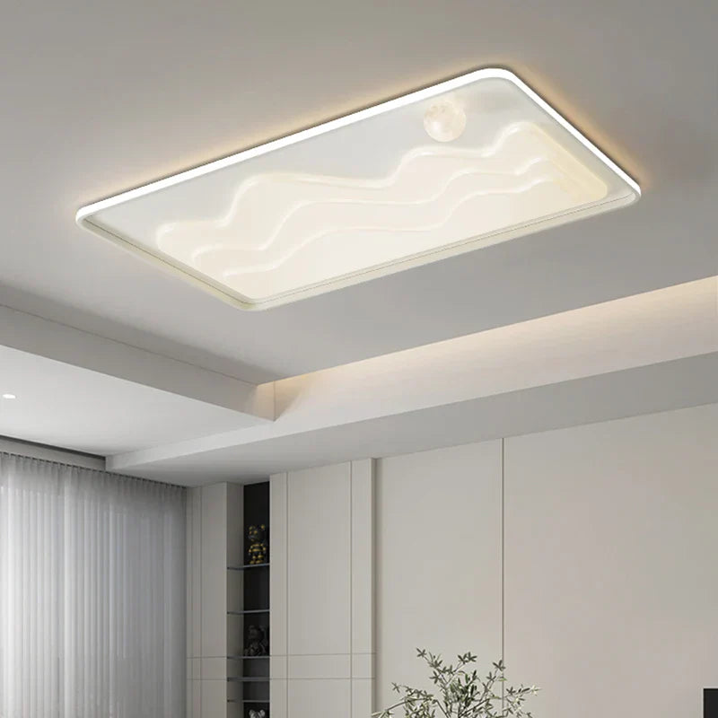 DecorBites™ LED Chandelier: Modern Lighting Fixture for Home Decor, White Lustre Lights