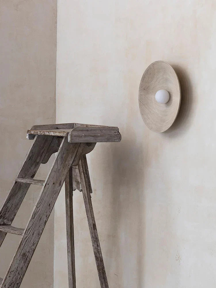 Lámpara de pared japonesa Decorbites™ retro para dormitorio y mesita de noche, decoración de arte wabi sabi