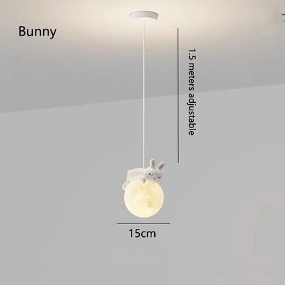 Lámpara de araña de astronauta DecorBites™: Iluminación decorativa personalizada para la habitación de los niños que crea un ambiente cálido