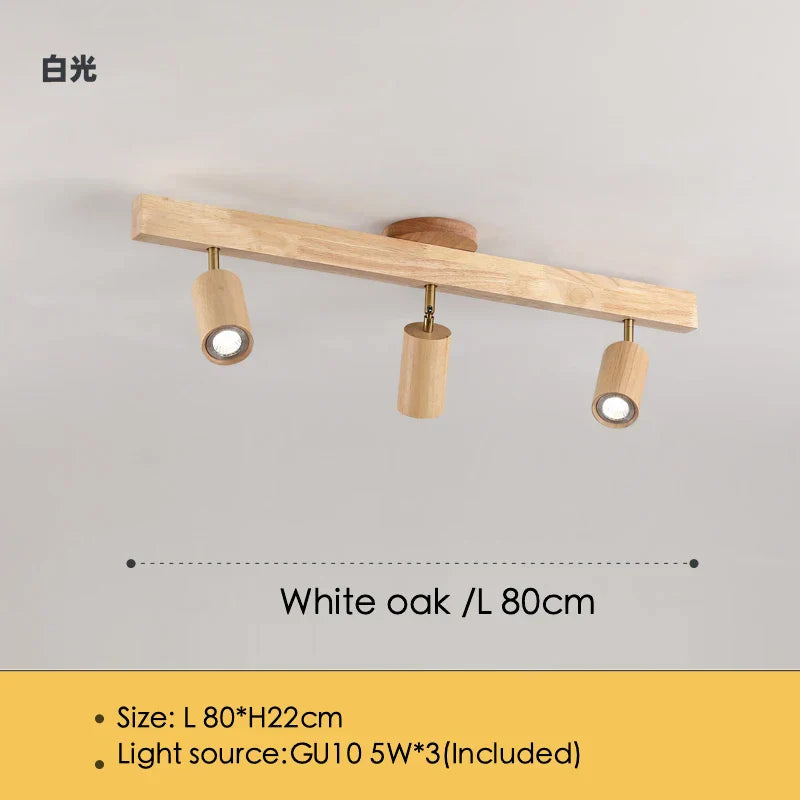 مصباح سقف LED GU10 قابل للتعديل من DecorBites™ لإضاءة المنزل