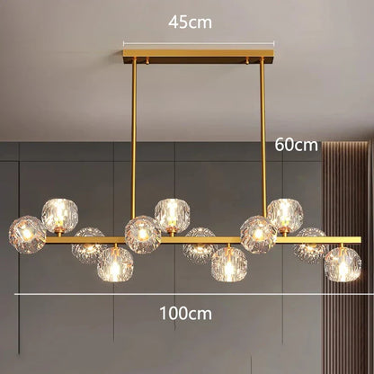 DecorBites™ LED Pendant Light Chandeliers for Modern Home Decor and Indoor Lighting
