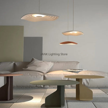 DecorBites™ Lotus Leaf Chandelier: Nordic Minimalist Design, Modern LED Pendant Lamp