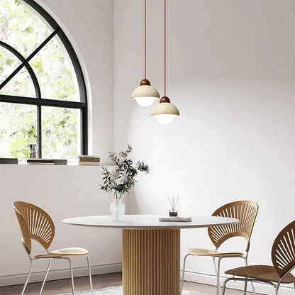 مصباح معلق على السقف من DecorBites™ بتصميم حجر الكهف لغرفة النوم وغرفة الطعام