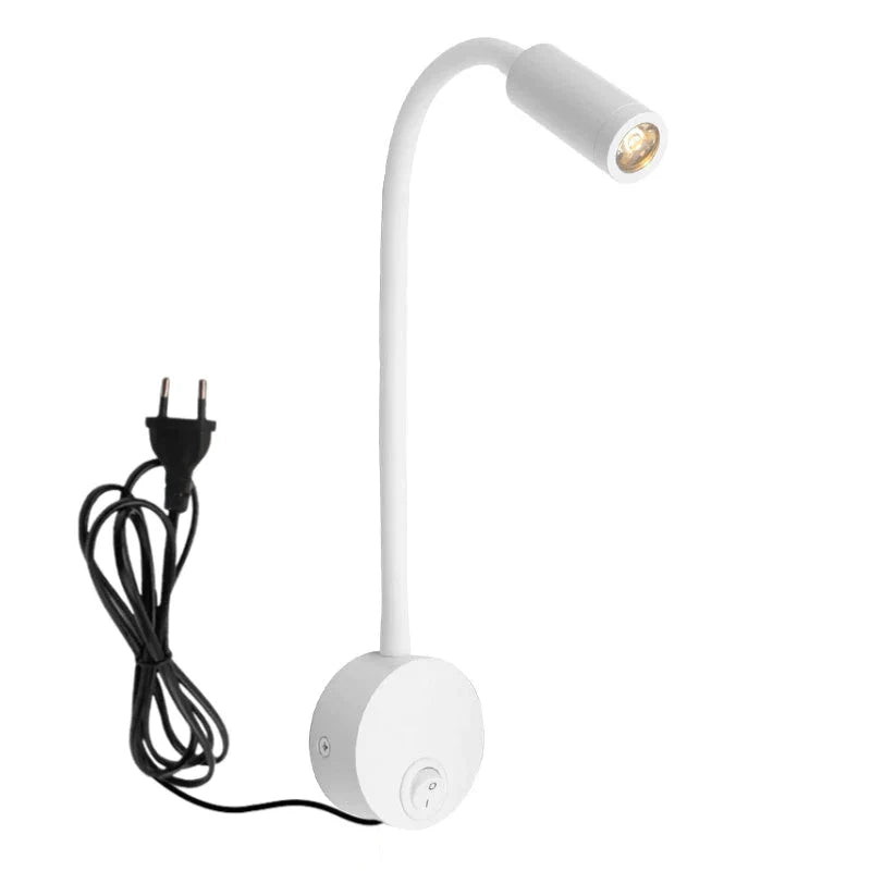 DecorBites™ Bronze Gooseneck LED Wall Lamp Bedroom Bedside Sconce Spot Lighting