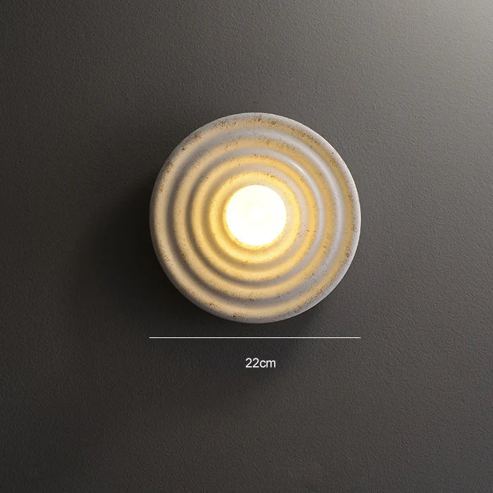 DecorBites™ Japanese Retro Wall Light Wabi-Sabi Bedroom Bedside Wall Lamp