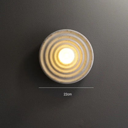 DecorBites™ Japanese Retro Wall Light Wabi-Sabi Bedroom Bedside Wall Lamp