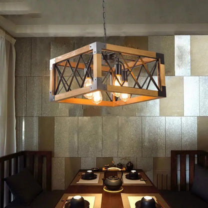 "Lámpara de araña de hierro forjado estilo hotel vintage DecorBites™ para decoración de comedor y sala de estar"