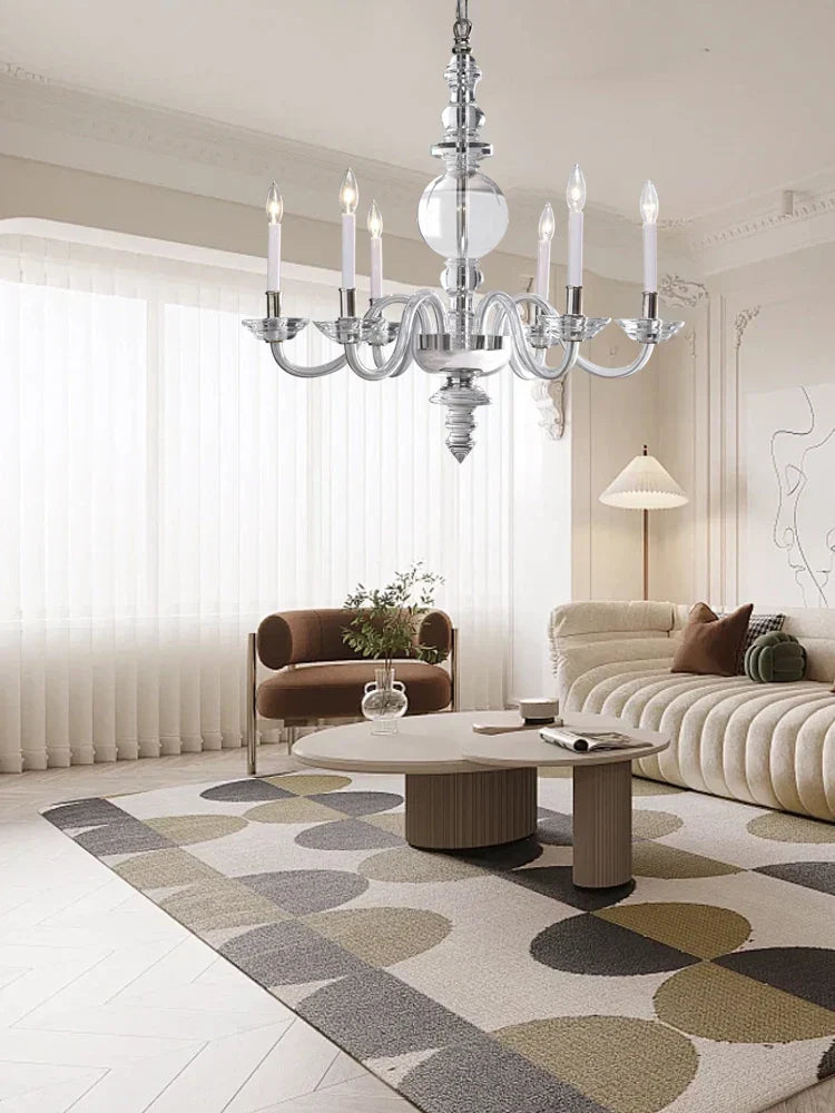 Lámpara de araña DecorBites™ Crystal Branch | Decoración moderna para habitaciones | Lámpara colgante para sala de estar y comedor