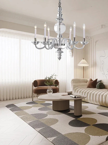 Lámpara de araña DecorBites™ Crystal Branch | Decoración moderna para habitaciones | Lámpara colgante para sala de estar y comedor