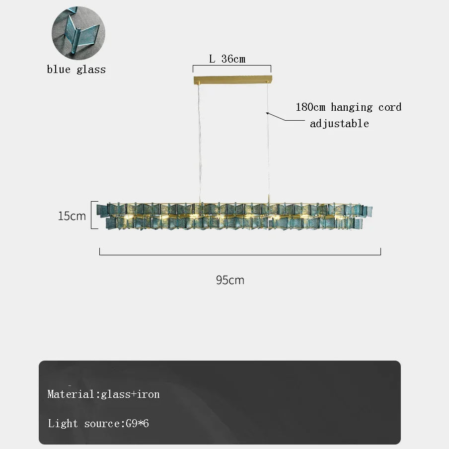 DecorBites™ Butterfly Glass Chandelier for Elegant Dining Room Decor