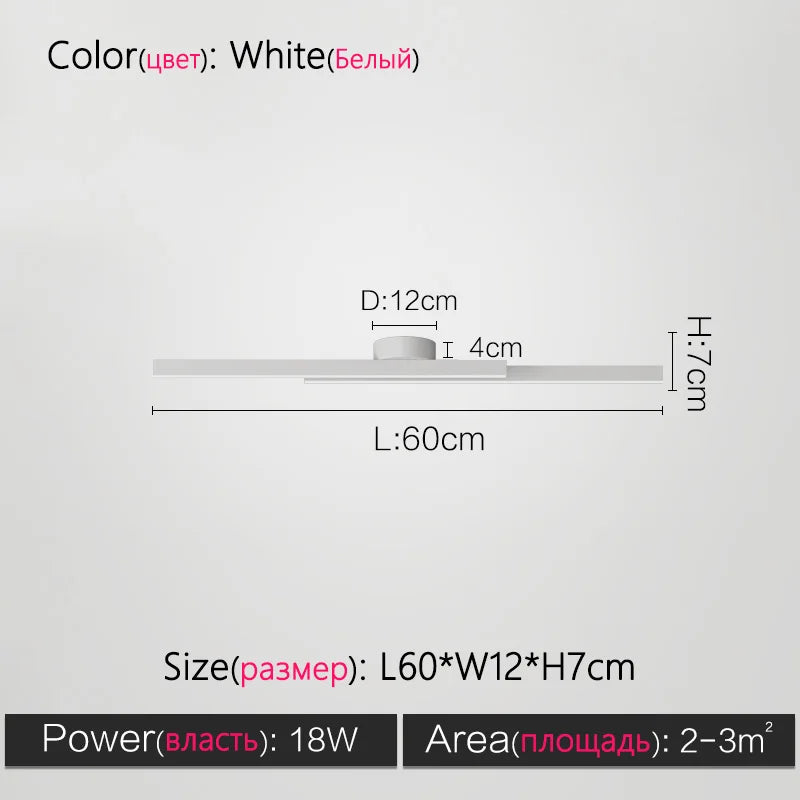 ديكوربايتس™ 2023 مصباح سقف نورديك حديث لغرفة المعيشة، غرفة النوم، الممر، والشرفة