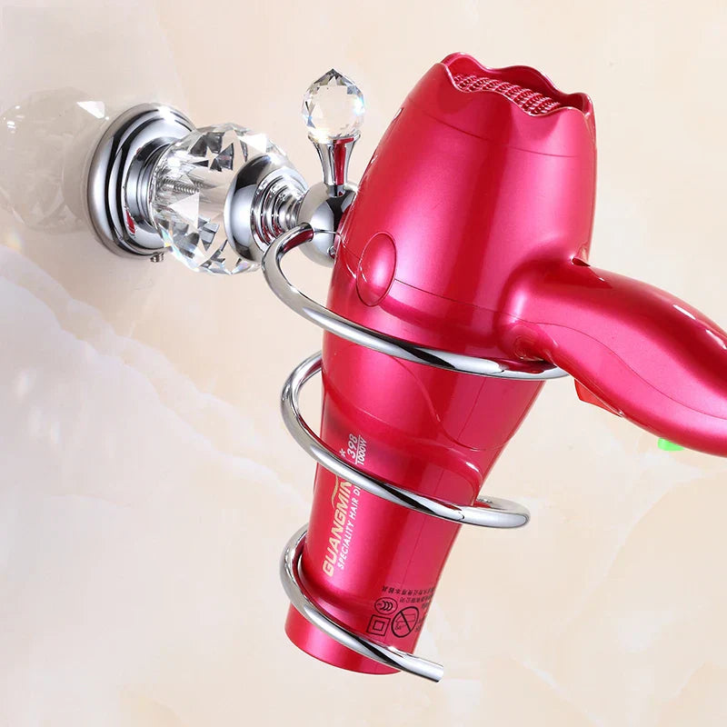 Juego de accesorios de baño DecorBites™ Crystal Brass Gold