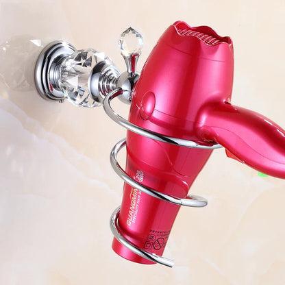 Juego de accesorios de baño DecorBites™ Crystal Brass Gold