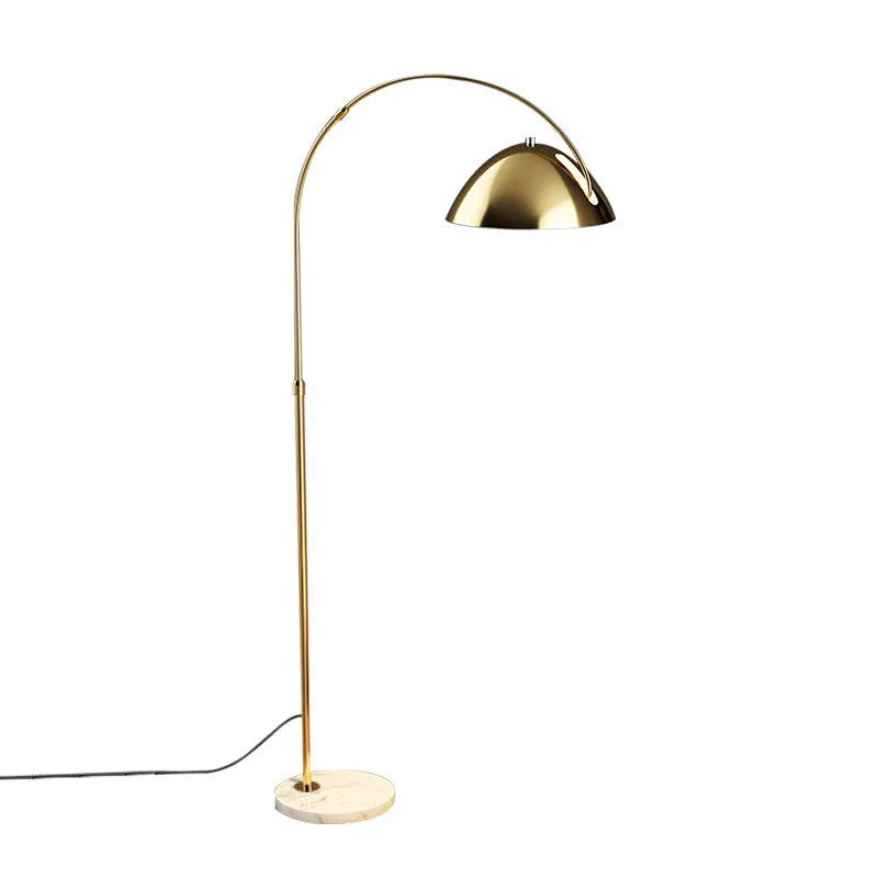 Decorbites™ LED Stehleuchte Gold Schwarz Metall Minimalistisch Modern Wohnzimmer Lampe